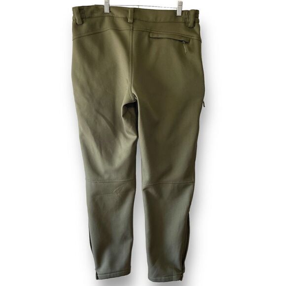 FFNIU Softshell Snow Pants, Olive Green, 34x32 - Picture 2 of 13